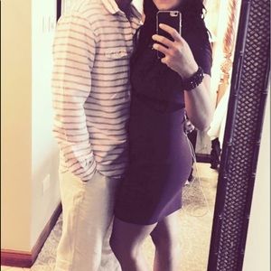 Express fitted dress